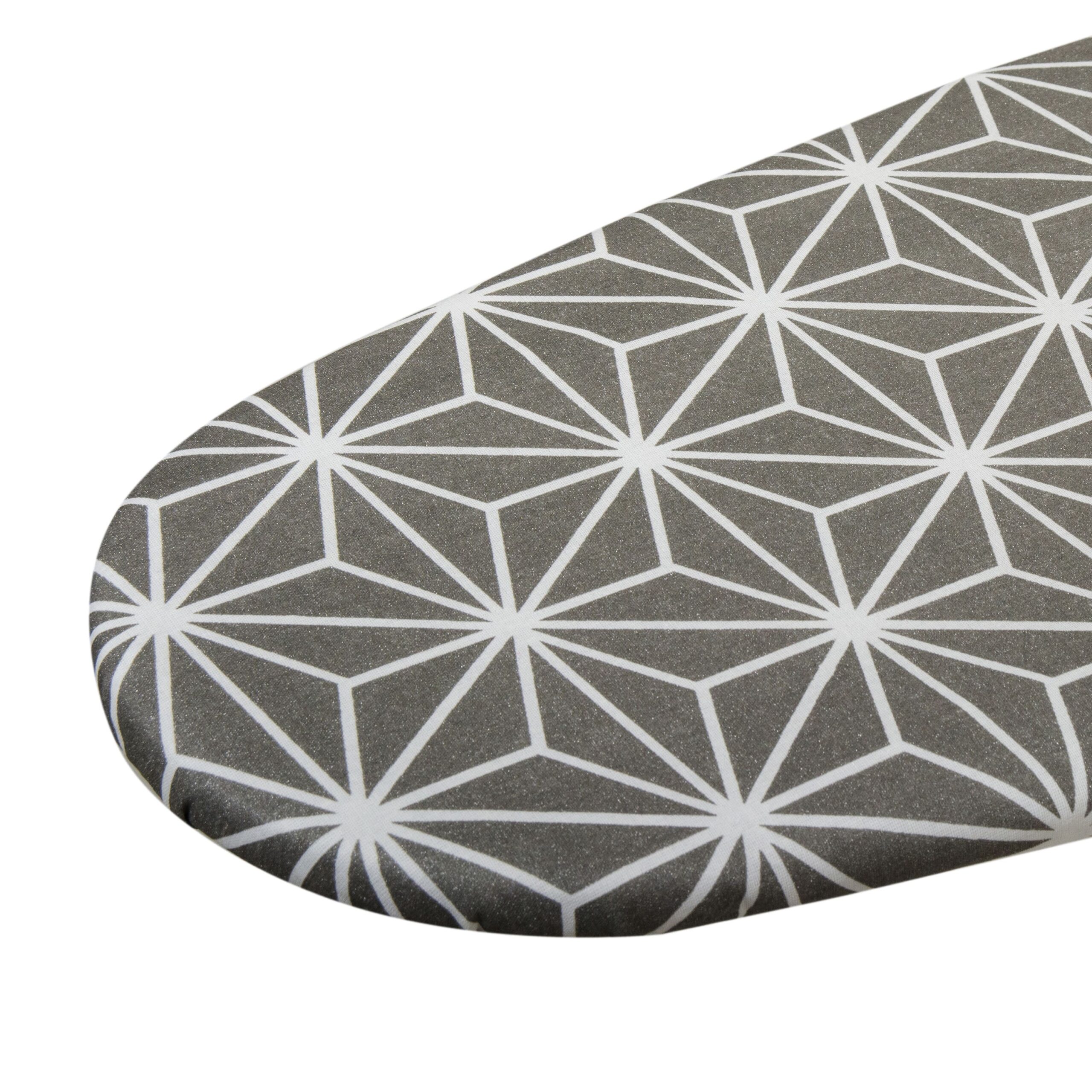 Ironing board cover metallized (for boards 30-36x114cm) size S, rhombs (S36M-001U) - Image 2