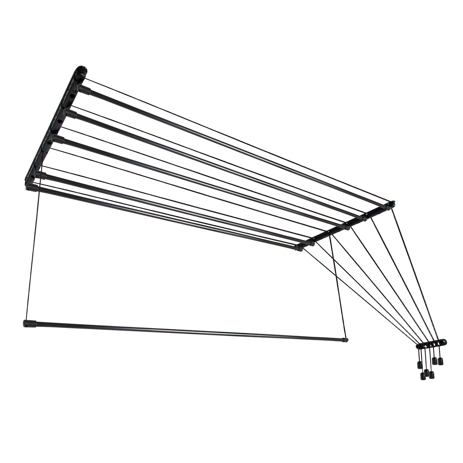 Laundry ceiling dryer 6x2.0 m, steel (AVDC200B-6ST) - Image 12