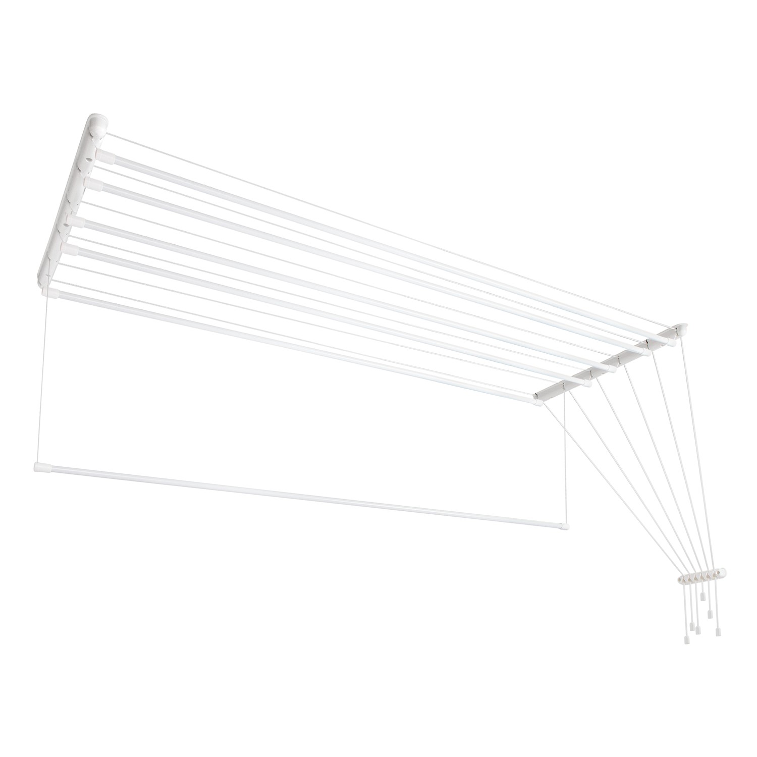 Laundry ceiling dryer 6x2.0 m, aluminum (AVDC200W-6AL) - Image 12