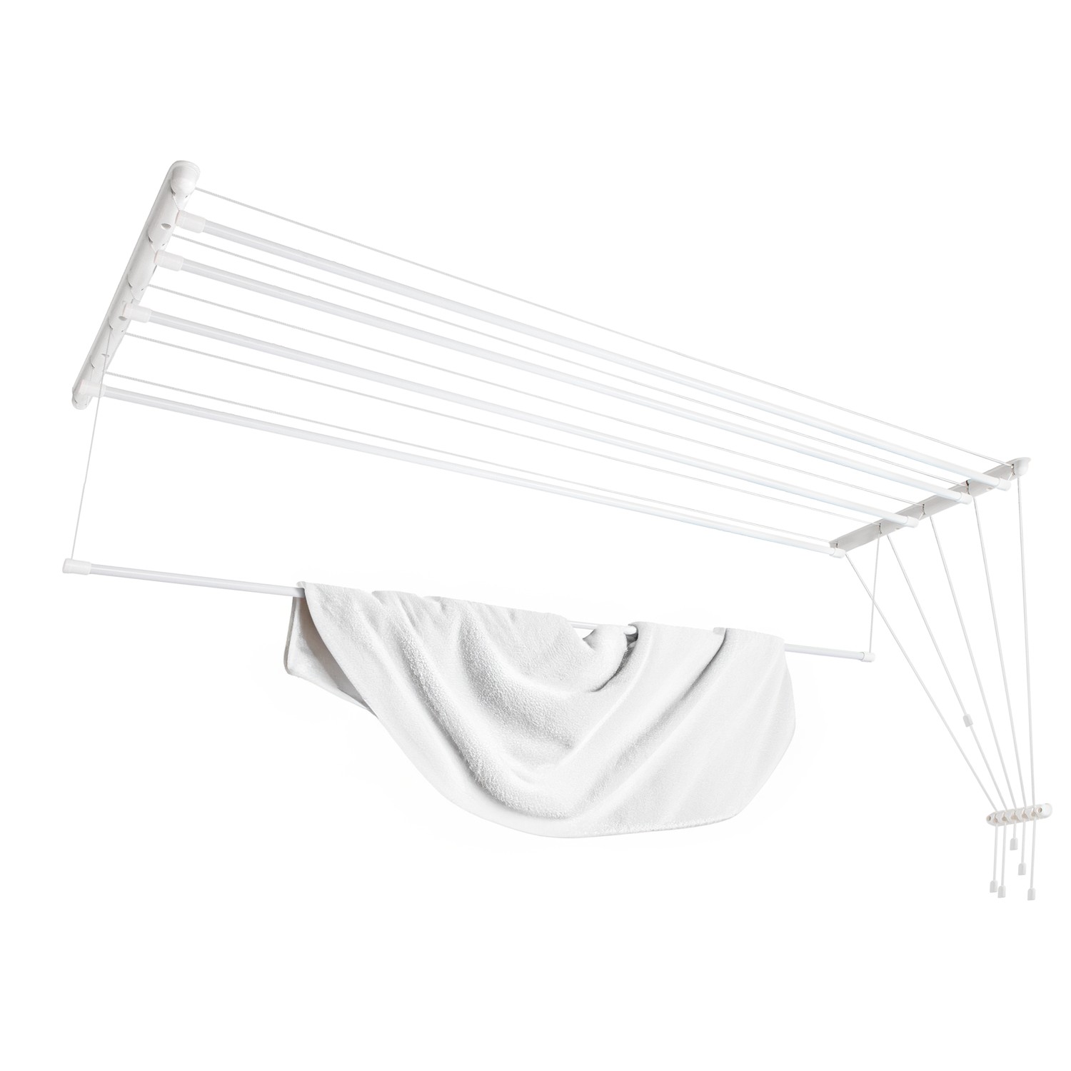 Laundry ceiling dryer 5x1.4 m, steel (AVDC140W-5ST) - Image 2