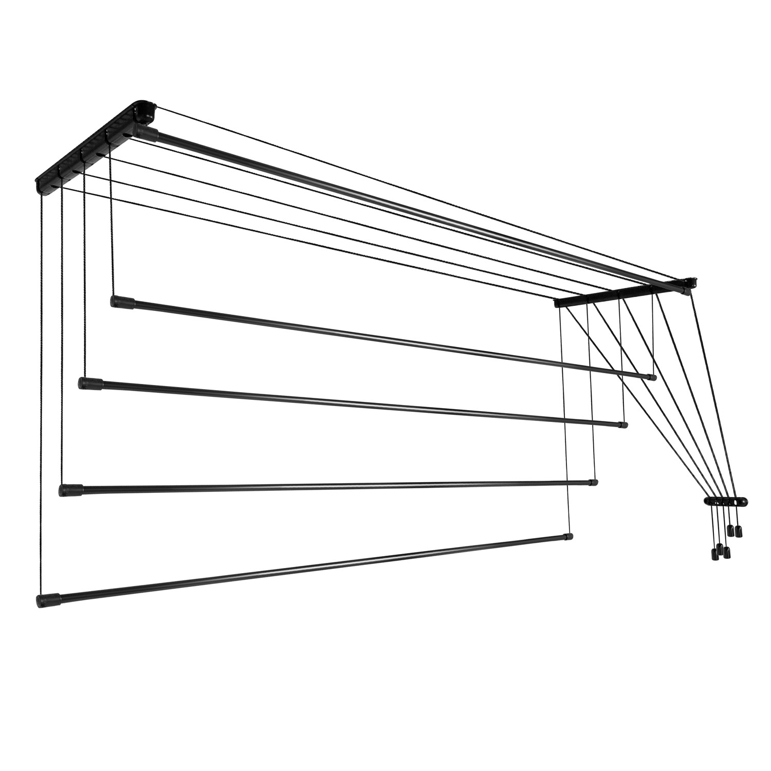 Laundry ceiling dryer 5x2.0 m, steel (AVDC200B-5ST)