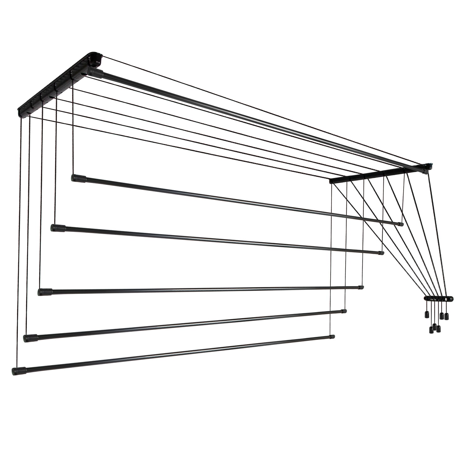 Laundry ceiling dryer 6x2.0 m, steel (AVDC200B-6ST)