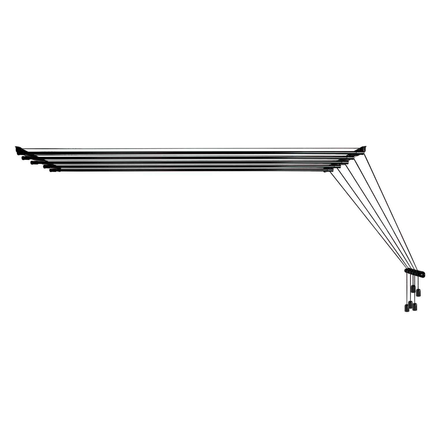 Laundry ceiling dryer 5x2.0 m, steel (AVDC200B-5ST) - Image 19