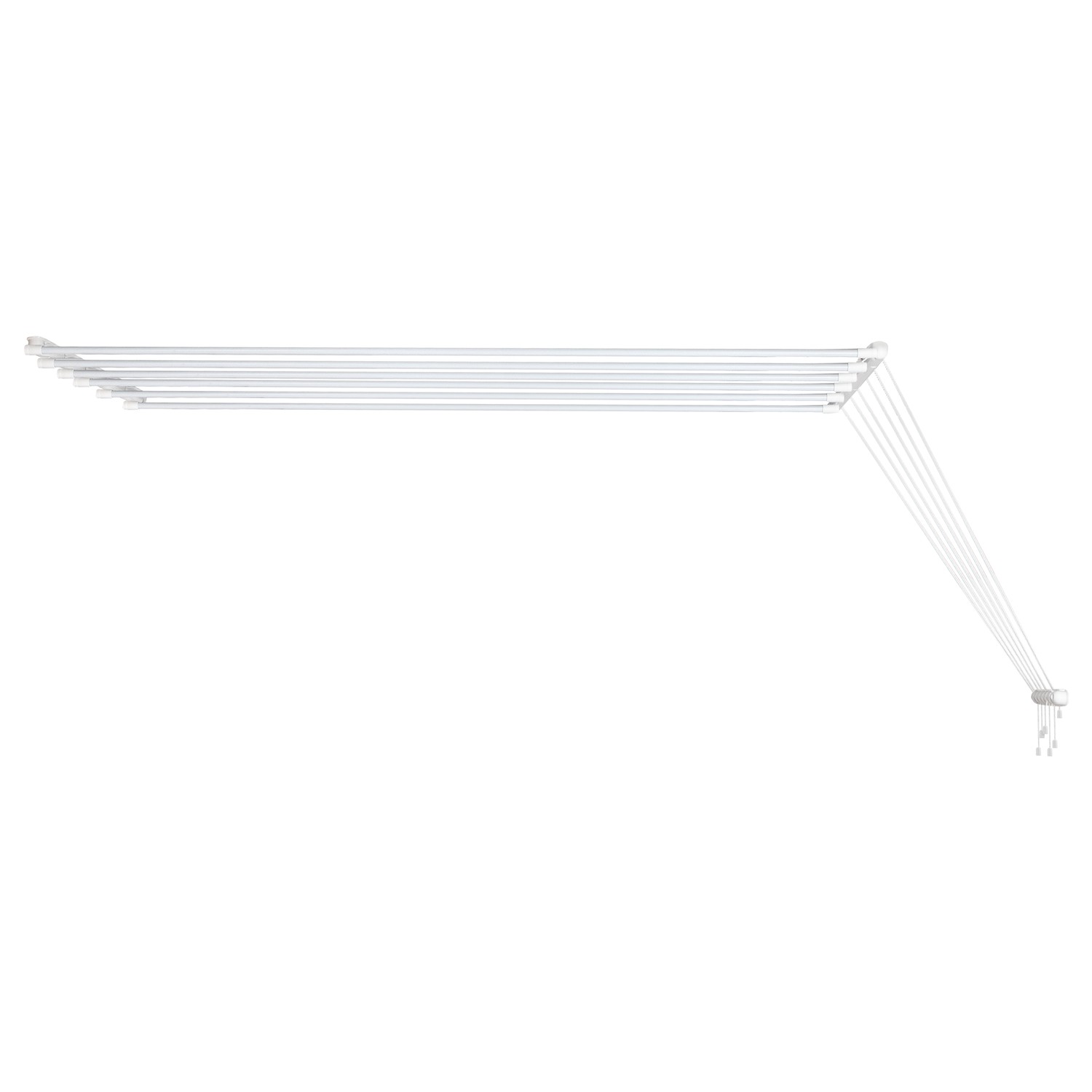 Laundry ceiling dryer 6x2.0 m, aluminum (AVDC200W-6AL) - Image 19