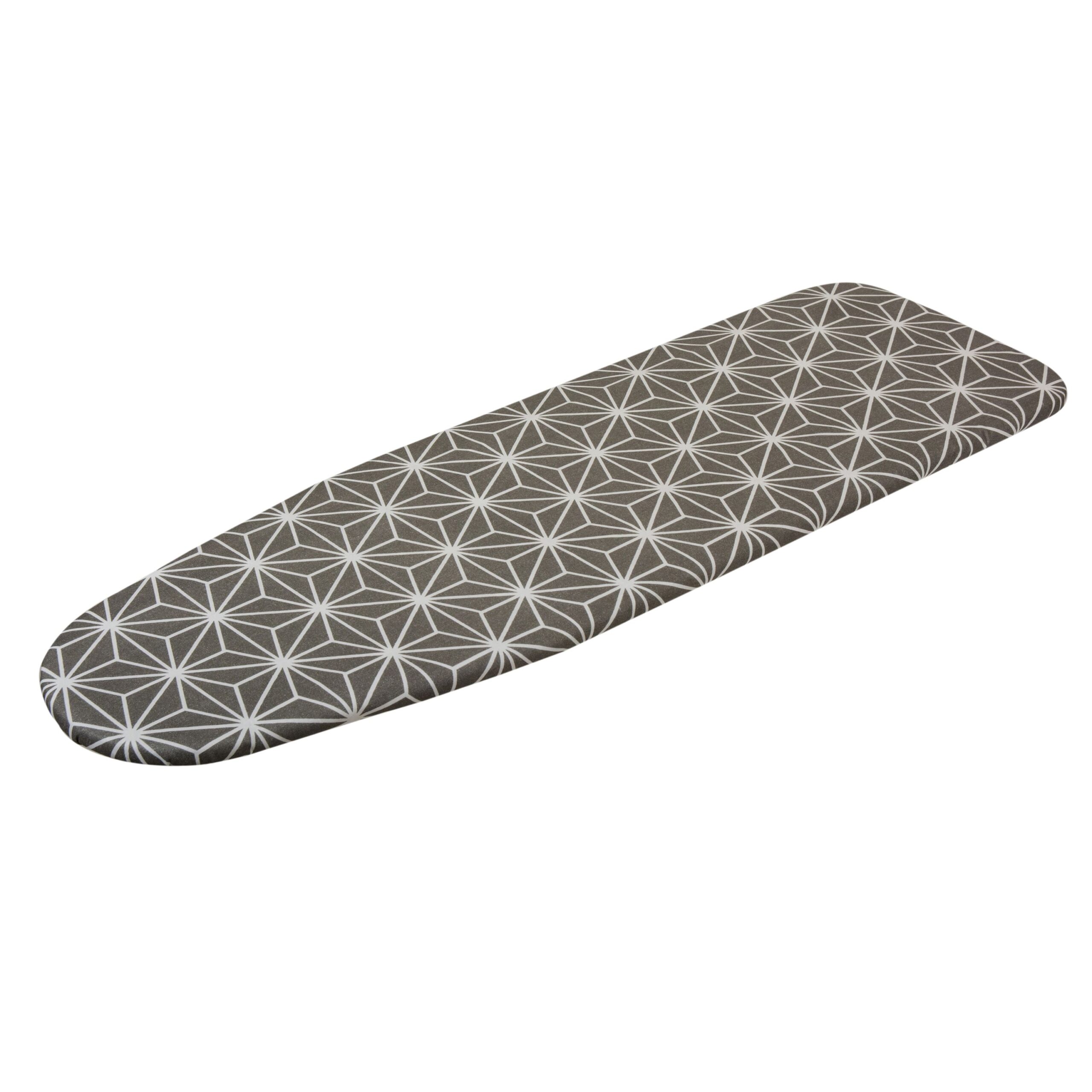 Ironing board cover metallized (for boards 30-36x114cm) size S, rhombs (S36M-001U)