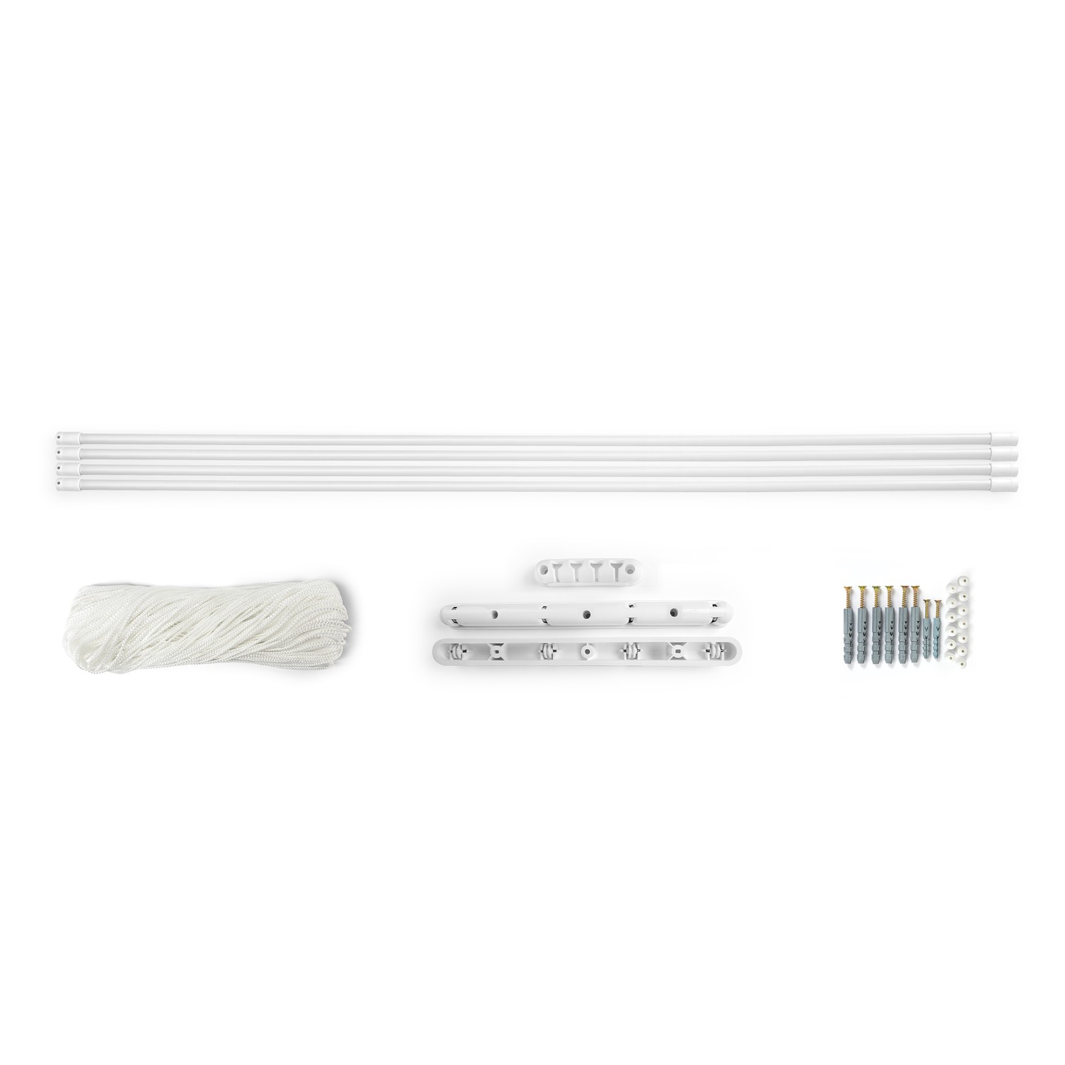 Laundry ceiling dryer 4x2.0 m, steel (AVDC200W-4ST) - Image 5