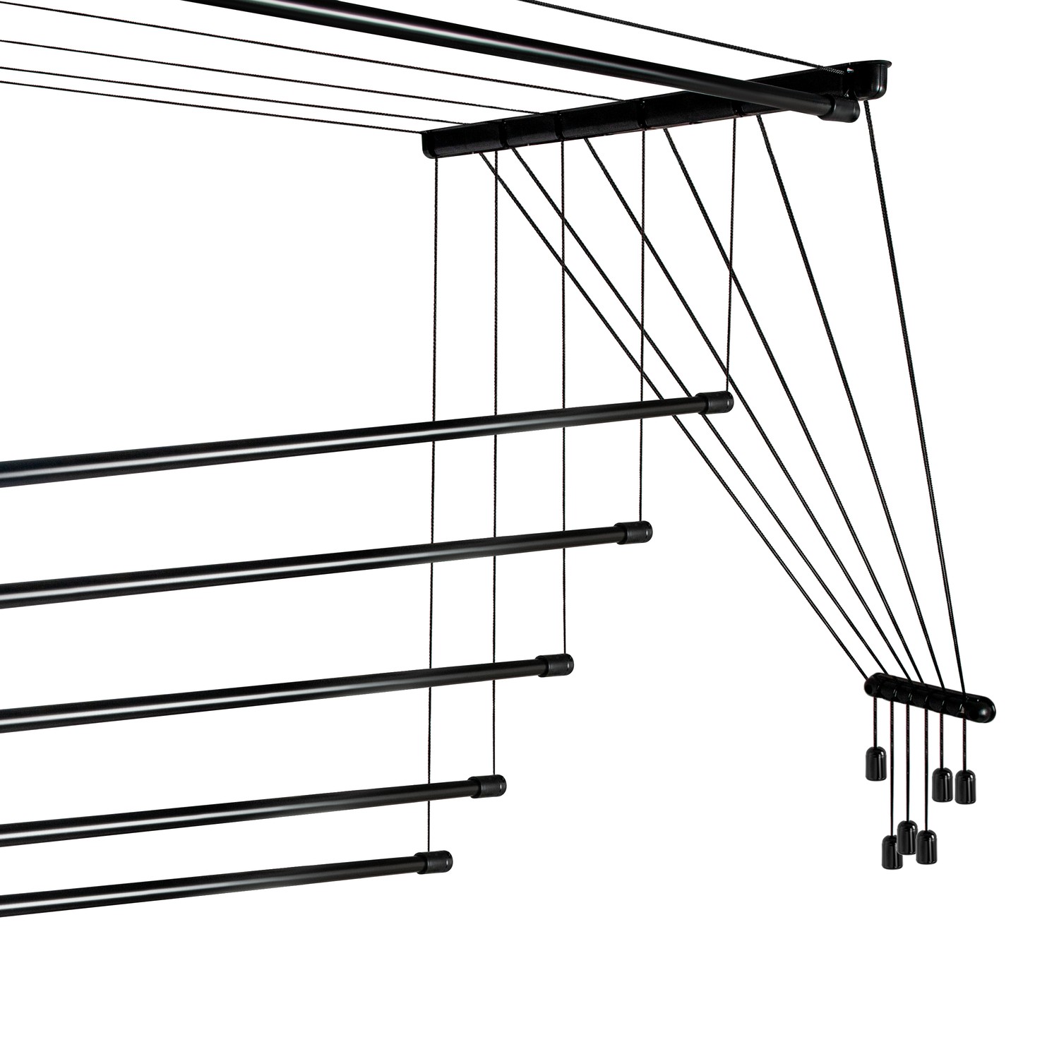 Laundry ceiling dryer 6x2.0 m, steel (AVDC200B-6ST) - Image 15