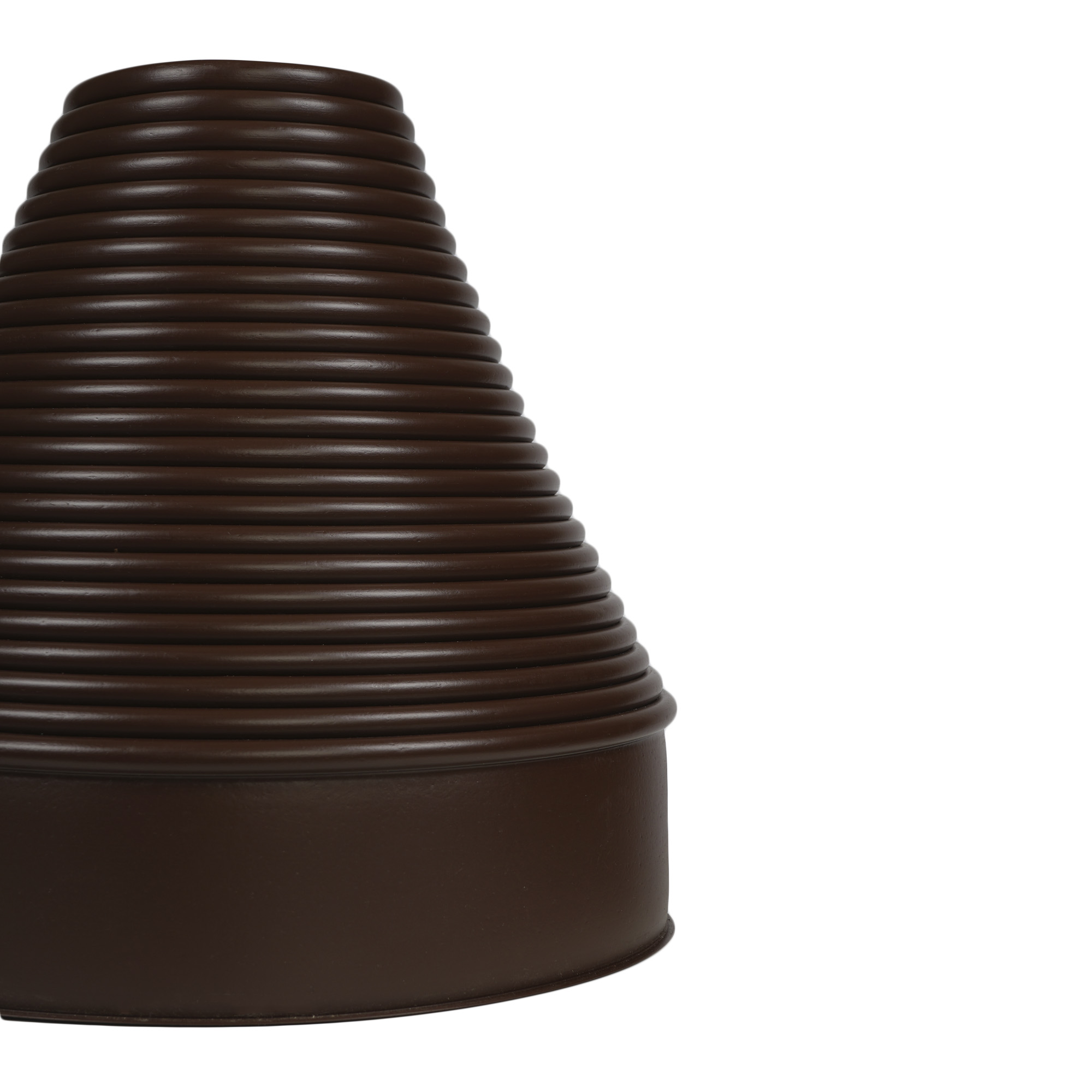 Garden border tape COMPACT H105 20m, brown (AVGB-C20BR) - Image 4